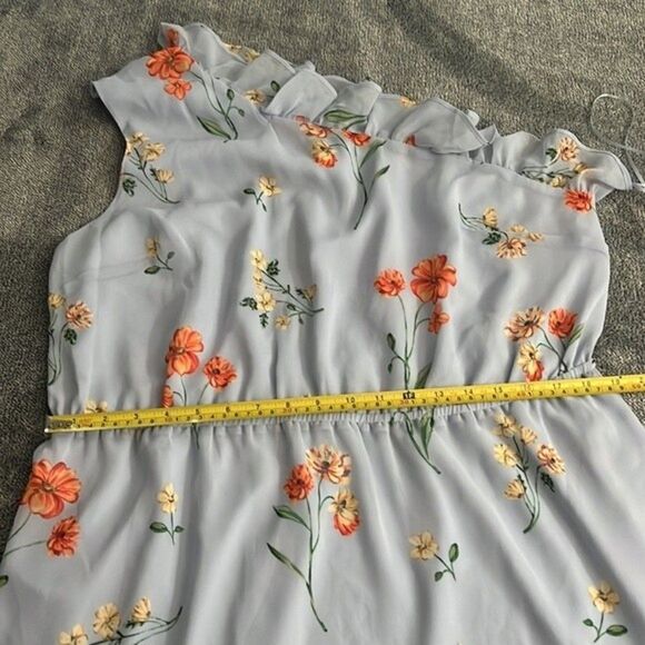 Who What Wear One Shoulder plus size Dress. No size tag please see measurements - Picture 8 of 9